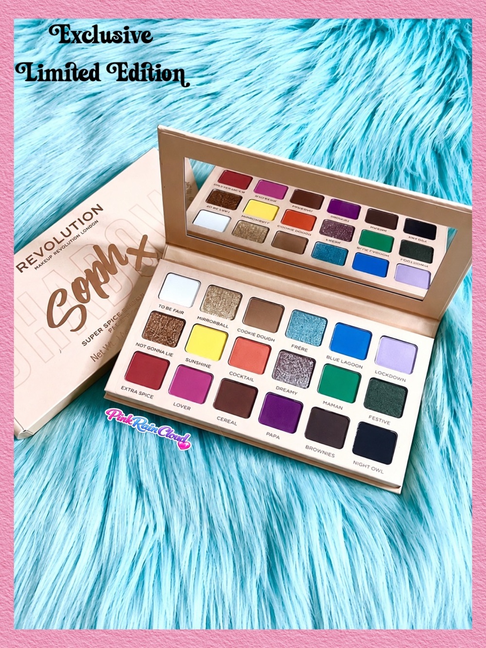 Makeup Revolution x Soph Super Spice Eyeshadow Palette Limited Edition Collab